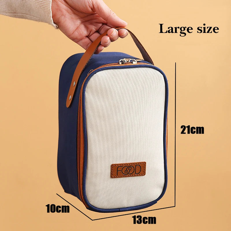 Lunch Boxes Lunch Bag 304 Stainless Steel Lunch Box For Kids Lunch Bags  Portable Folding Spoon Lunch Box Kids Thermal Bento Box Eagle Aerie
