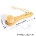 1PC Exfoliating Brush Facial Cleansing Brush Bamboo Hair Facial Cleansing Massage Face Care Brush Deep Pore Cleansing Eagle Beacon