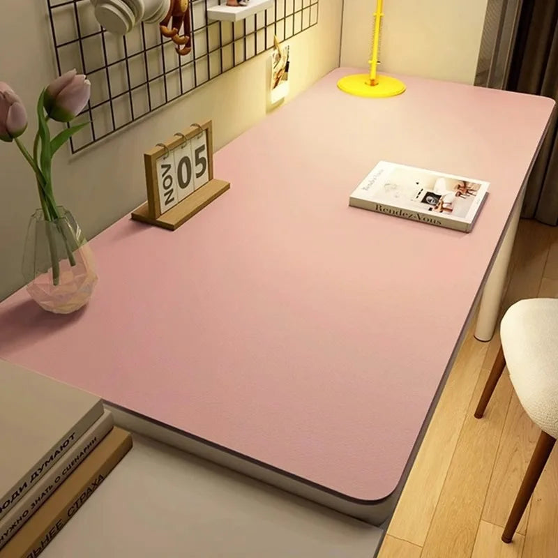 Leather Table cloth for Home Easy Clean Table Protector Waterproof Tea Coaster Large Desk Mat Anti-Slip Gamer Keyboard Mouse Mat Eagle Aerie