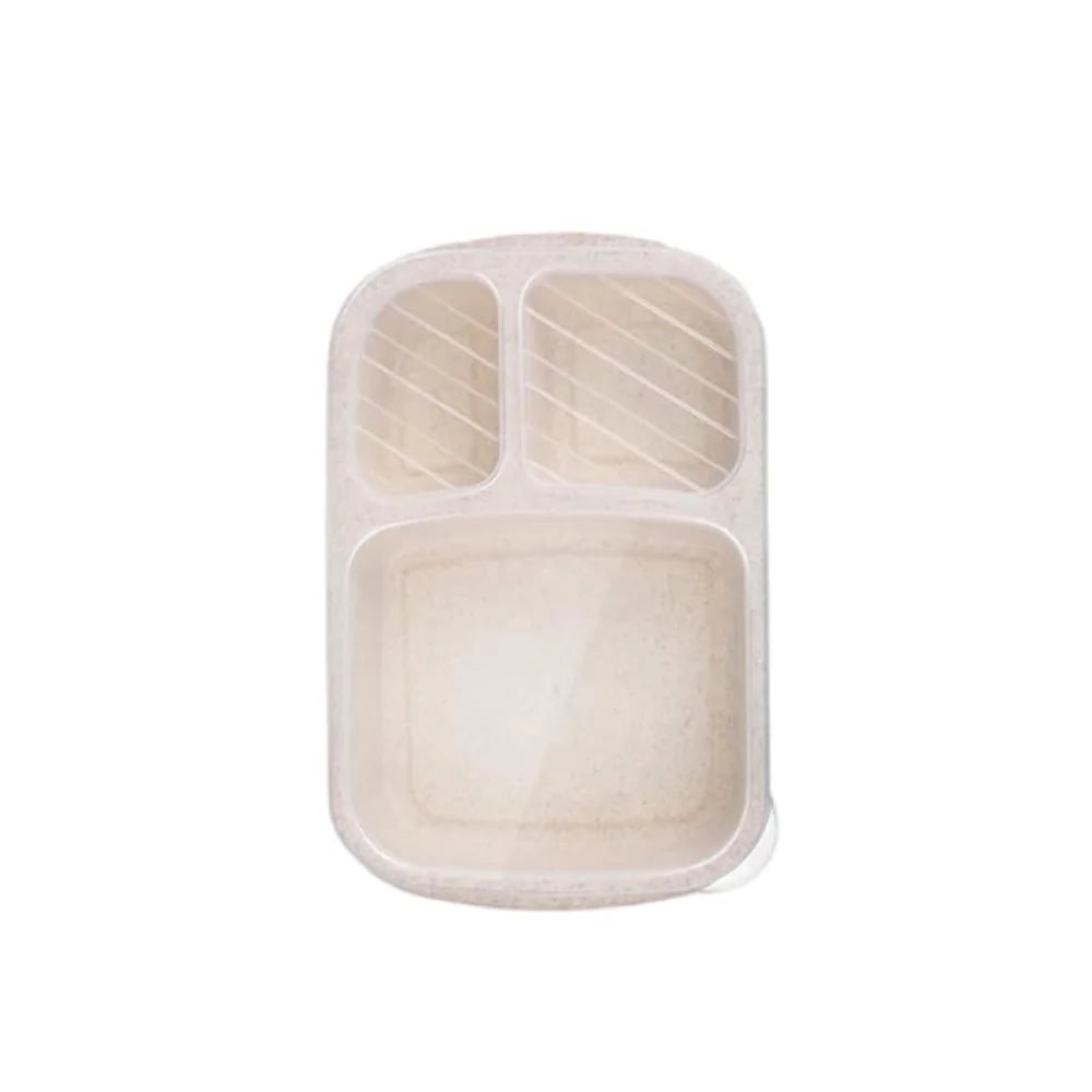 Square lunch box can be heated in the microwave. An environmentally friendly lunch box for meals. Eagle Aerie