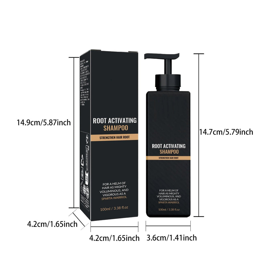 Hair Growth Shampoo for Men Strengthen Scalp Nourishing Anti Hair Loss Moisturizing Repairing Non-greasy Oil Control Clean 100ml Eagle Beacon