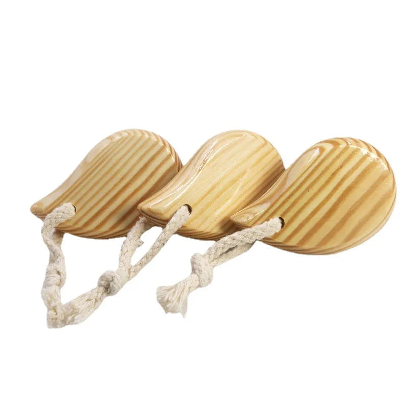 Facial Cleansing Brush, Wooden Handle Soft Bristle Face Brush, Cleaning Device, Soft Bristle Manual Multi-Bristle Brush Eagle Beacon