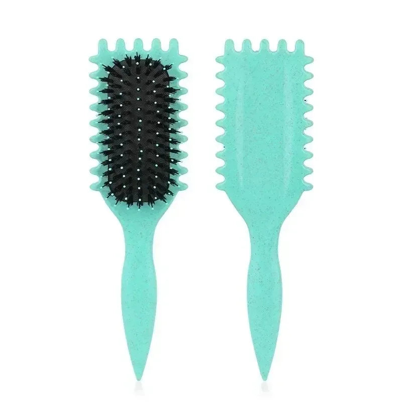 Salon Styling Curly Hair Styling Brush Curl Hair Brush for Combing and Shaping Men's and Women's Curls Reduce Pulling Tools Eagle Beacon