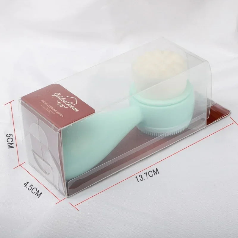 Facial Cleansing Brush Manual Soft Face Massager Skin Pore Clean Brush Face Skin Care Face Cleansing Makeup Remover Beauty Tools Eagle Beacon