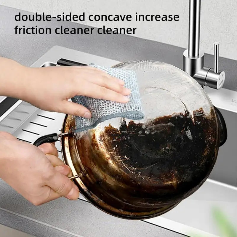 10 piece set of cleaning cloth, metal wire, kitchen sink, towels, dishwashing cleaning tools Eagle Aerie