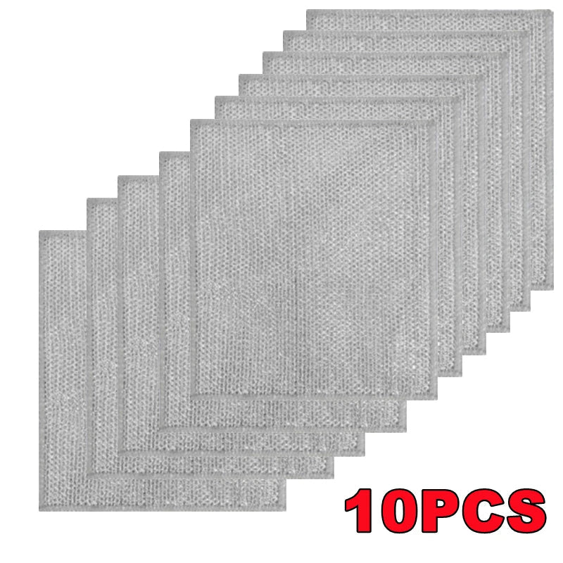 10 piece set of cleaning cloth, metal wire, kitchen sink, towels, dishwashing cleaning tools Eagle Aerie