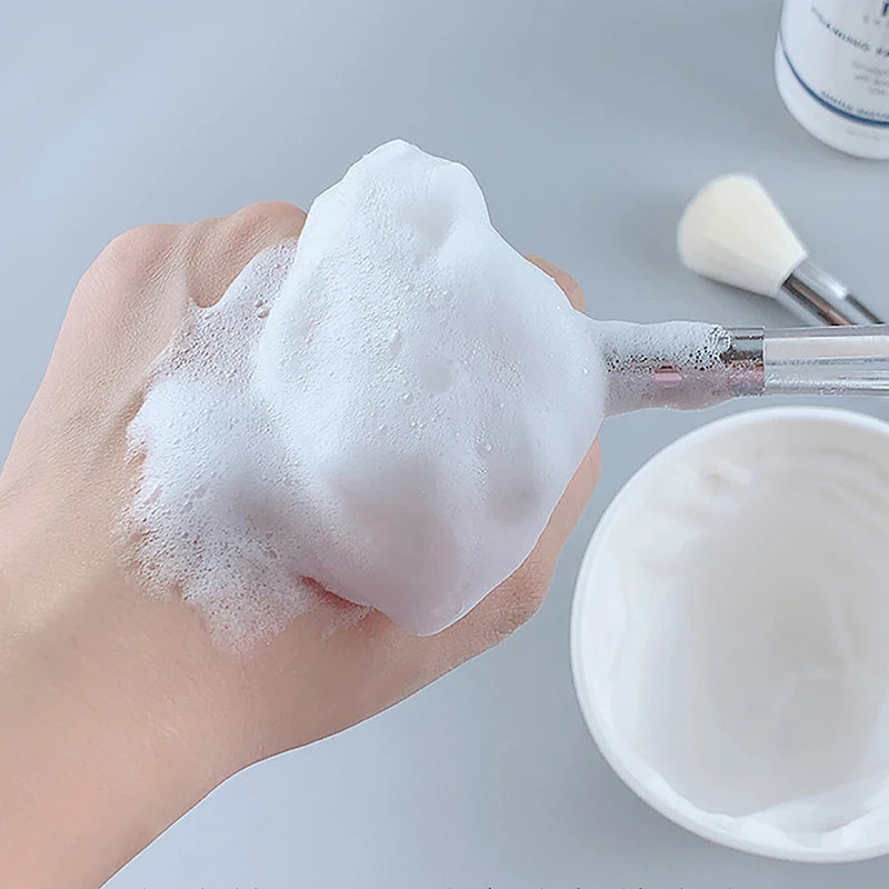 Facial Cleanser Brush Soft Hair Face Massage Wash Brush Face Mask Brush Portable Skin Care Tool Eagle Beacon