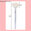 Facial Cleanser Brush Soft Face Massage Fan Wash Brush Pore Cleanning Exfoliating Beauty Face Mask Brush Portable Skin Care Tool Eagle Beacon