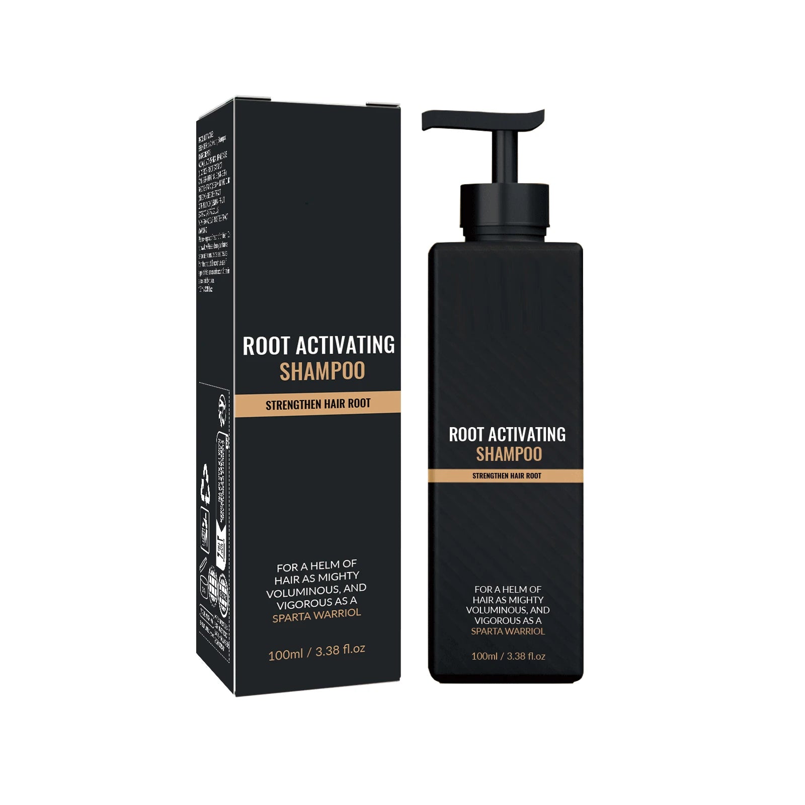 Hair Growth Shampoo for Men Strengthen Scalp Nourishing Anti Hair Loss Moisturizing Repairing Non-greasy Oil Control Clean 100ml Eagle Beacon