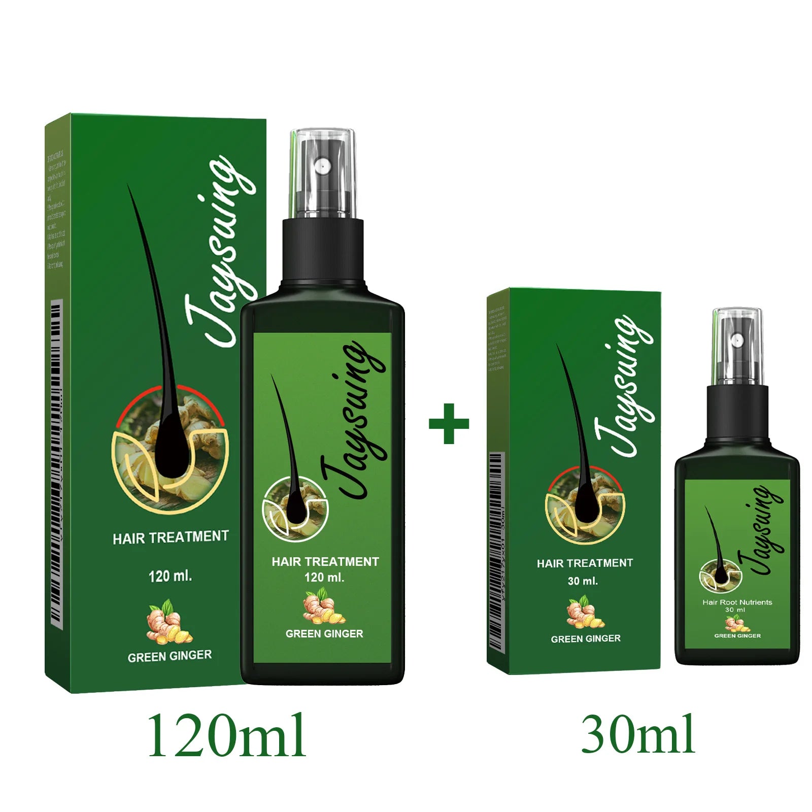 Hair Growth Spray Ginger Massage Scalp Damaged Treatment Solution Nourish Roots Fast Grow Anti Hair Loss Serum Beauty Health Eagle Beacon