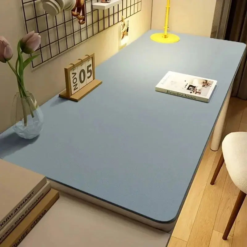 Leather Table cloth for Home Easy Clean Table Protector Waterproof Tea Coaster Large Desk Mat Anti-Slip Gamer Keyboard Mouse Mat Eagle Aerie