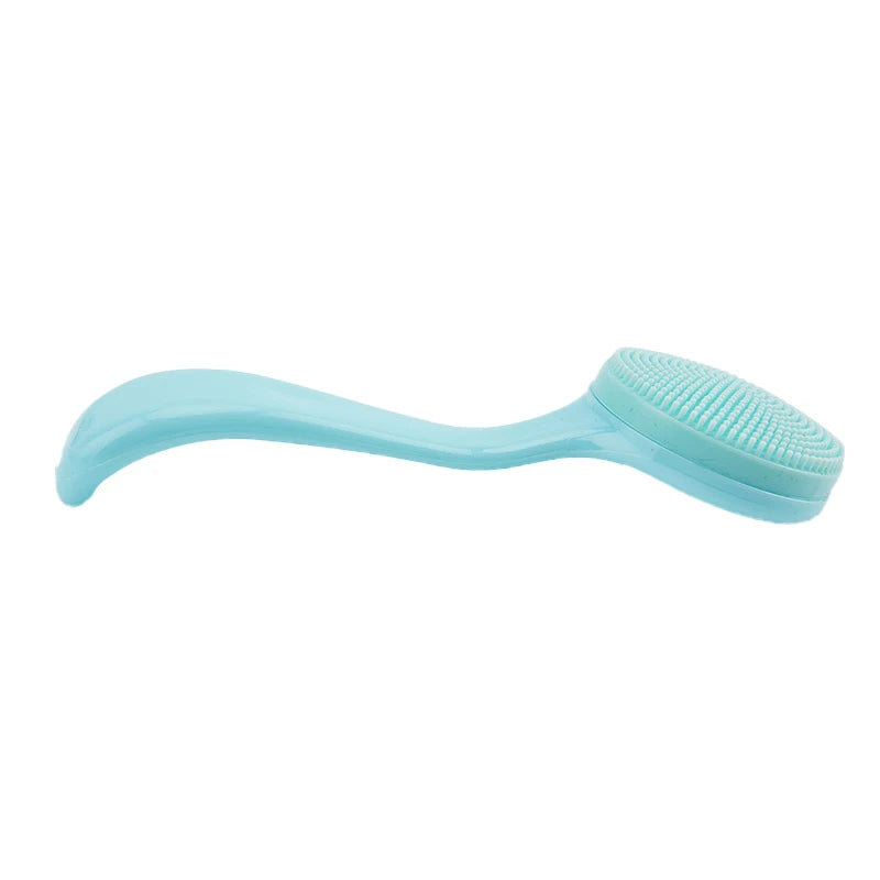 Double Sided Silicone Facial Cleanser Brush Soft Hair Face Massage Wash Brush Blackhead Remover Portable Skin Care Tool Eagle Beacon