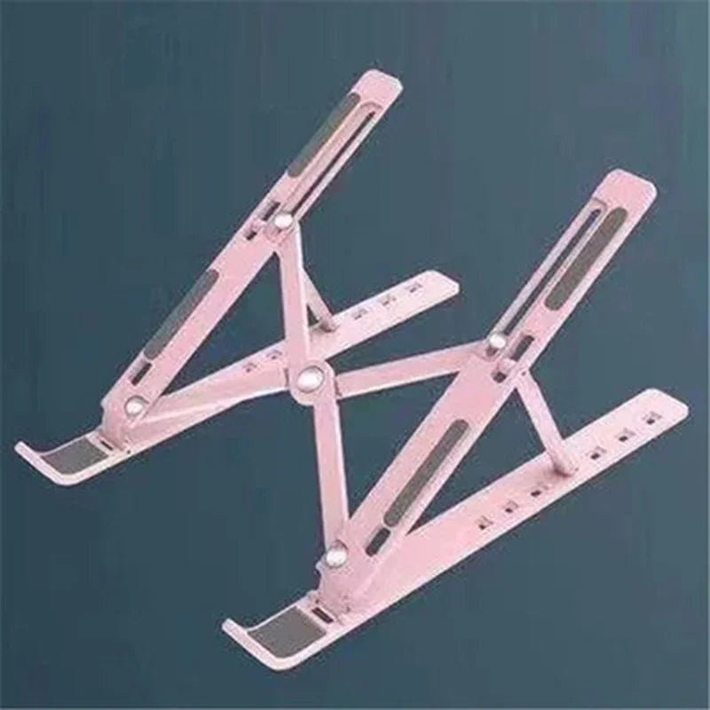 Portable Laptop Stand Foldable Support Base Notebook Stand For Computer Laptop Holder Cooling Pad Riser Macbook Stand  Laptop Eagle Beacon