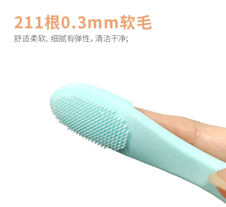 Facial Cleansing Brush Black Head Removal Brush Blackhead Double-sided Massage Brushes Beauty Cleaning Tool Facial Nasal Scrub Eagle Beacon