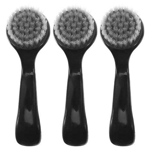 3pcs Facial Cleansing Brush Cleaning Tool For Women Soft Bristle Deep Cleaning Exfoliating Face Wash Scrubber Durable Makeup Eagle Beacon