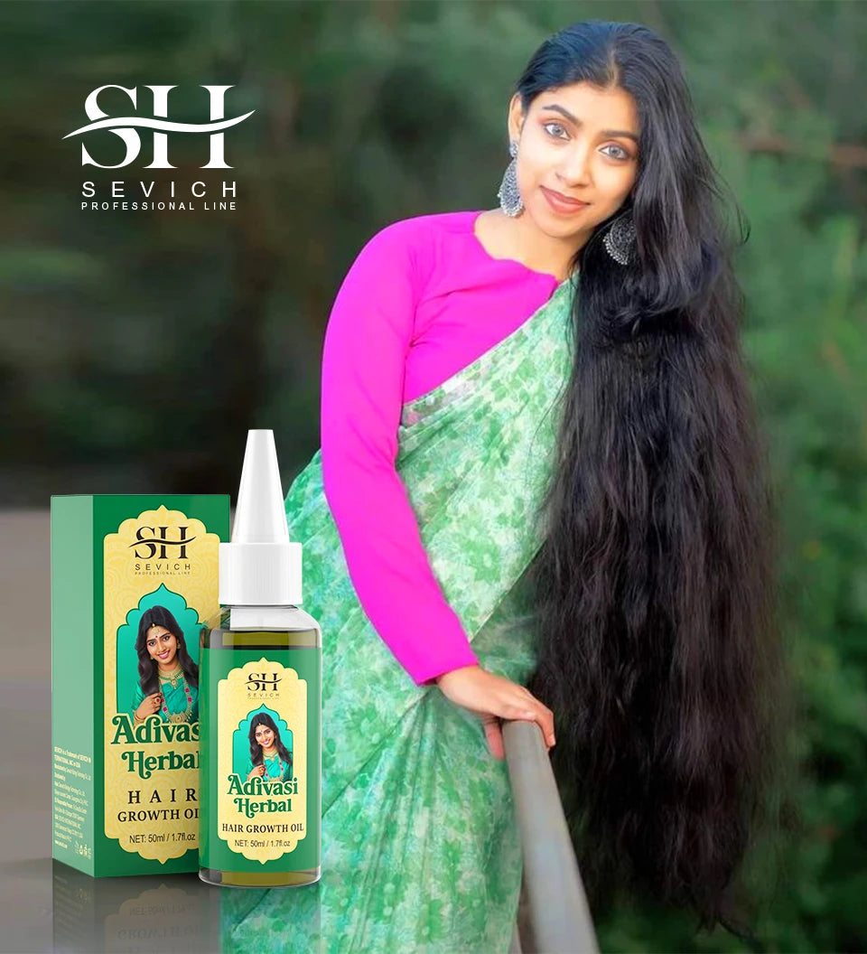 Ayurvedic Hair Growth Oil India Adivasi Organic Hair Growth Serum Anti Hair Loss Fast Regrowth Thicken Oils Hair Growth Products Eagle Beacon