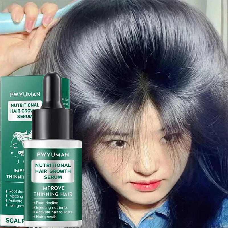 7 Days Ginger Hair Growth Serum Fast Promote Hair Regrowth Products Anti Hair Loss Repair Scalp Baldness Nourish Hair Root Care Eagle Beacon