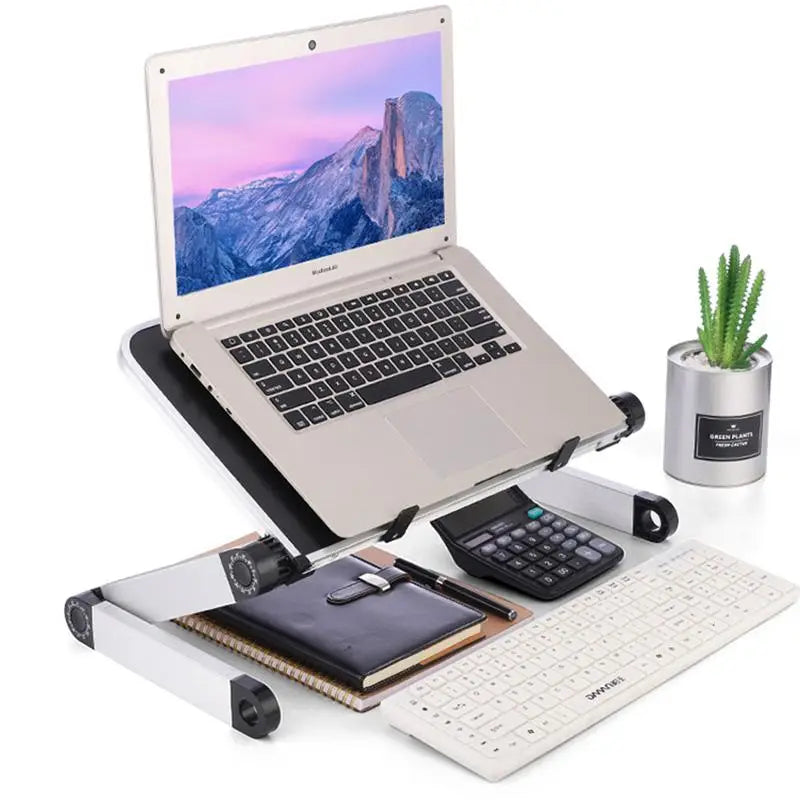 Laptop Stand Foldable Adjustable Notebook Stand Alloy Laptop Desk Computer Table Holder Tray Notebook PC Folding Desk Eagle Beacon