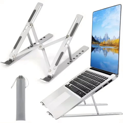 Adjustable Foldable Laptop Stand – Portable Holder Eagle Beacon
