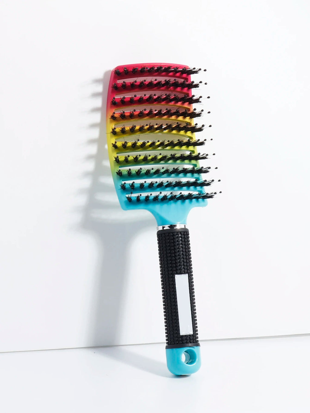 Detangling Hair Brush Bristle&Nylon Women Wet Massage Comb Curly Hairdressing Salon Styling Tools Special for real hair wigs Eagle Beacon