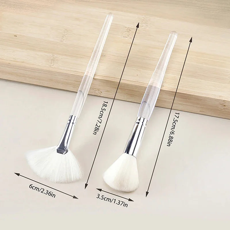 1Pc DIY Facial Cleanser Brush Soft Hair Face Massage Wash Brush Face Mask Brush Portable Skin Care Beauty Makeup Tool Eagle Beacon