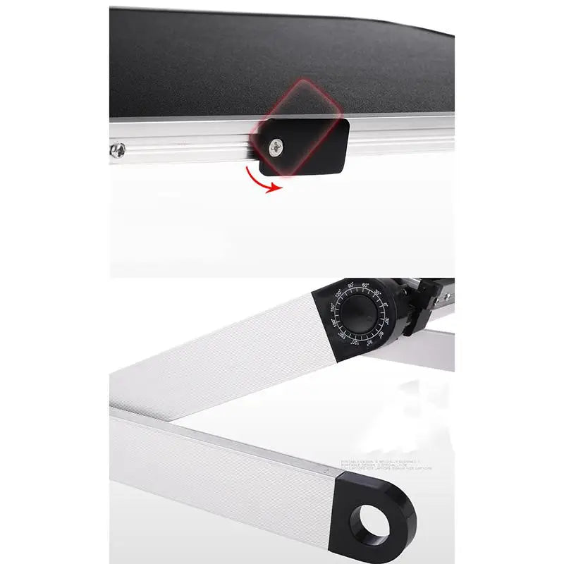 Laptop Stand Foldable Adjustable Notebook Stand Alloy Laptop Desk Computer Table Holder Tray Notebook PC Folding Desk Eagle Beacon