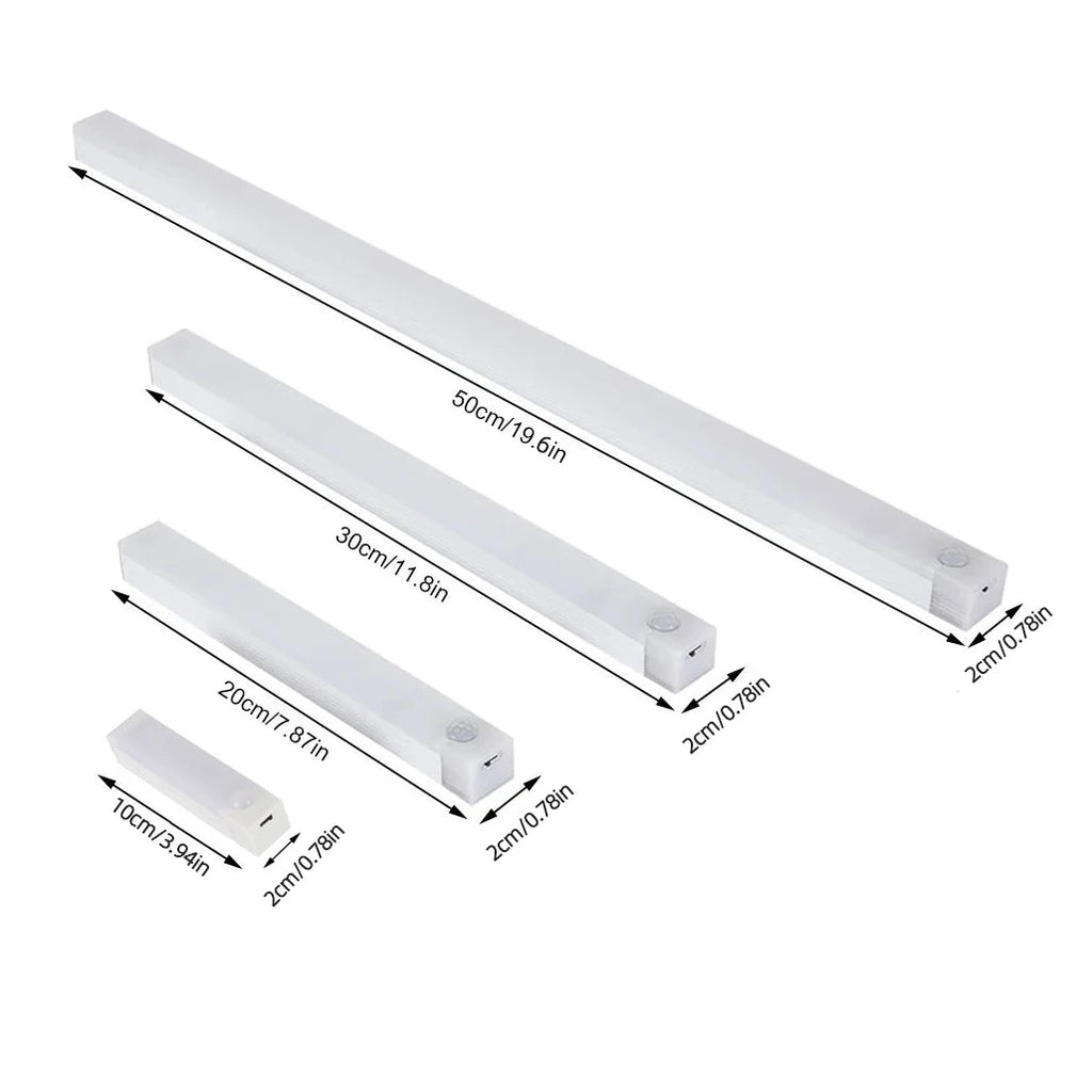 Motion Sensor Lamp Night Light Wireless LED USB Type C Rechargeable Lamp for Kitchen Cabinet Bedroom Wardrobe Staircase Lighting Eagle Beacon