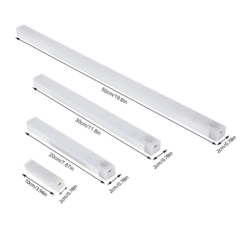 Motion Sensor Lamp Night Light Wireless LED USB Type C Rechargeable Lamp for Kitchen Cabinet Bedroom Wardrobe Staircase Lighting Eagle Beacon