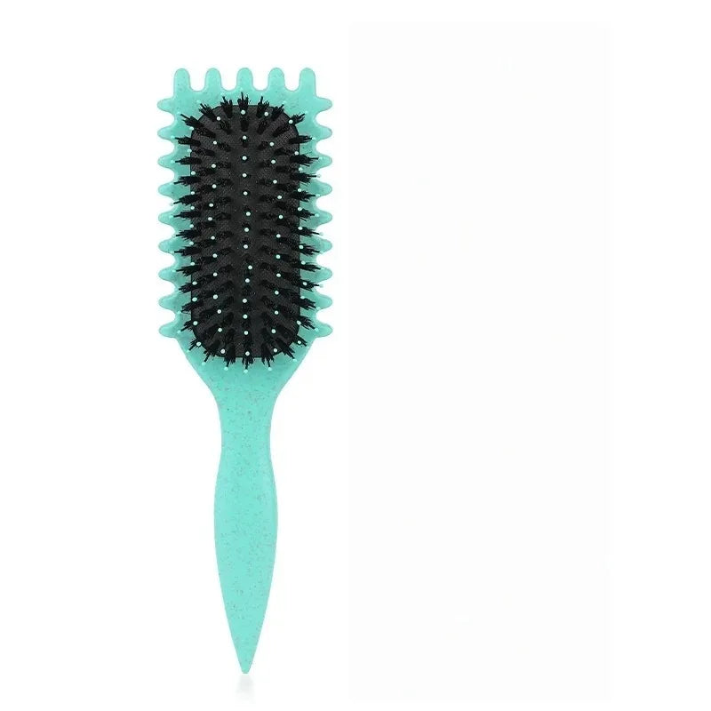 Salon Styling Curly Hair Styling Brush Curl Hair Brush for Combing and Shaping Men's and Women's Curls Reduce Pulling Tools Eagle Beacon