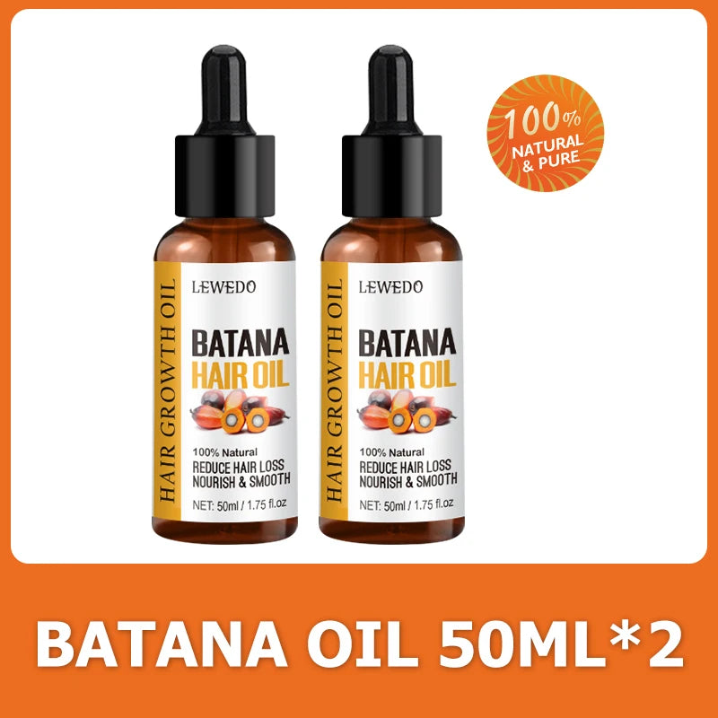 Hair Growth Batana Oil Serum Fast Growing Hair Essential Oil Beauty Hair Care Anti-Hair Loss Essence Natural Repair Damaged Hair Eagle Beacon