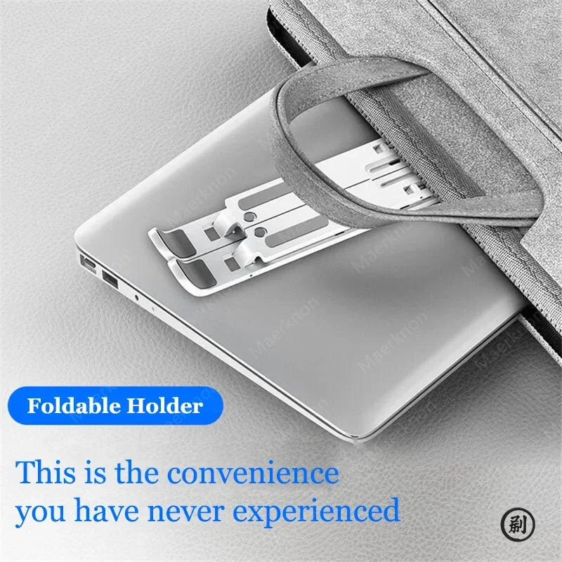 Portable foldable computer monitor stand, adjustable laptop stand, suitable for small-sized tablet dock accessories Eagle Beacon