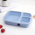 Wheat Straw Lunch Box Divided Into Compartments Insulated Lunch Box With Lid Square Lunch Box Portable Lunch Box Eagle Aerie