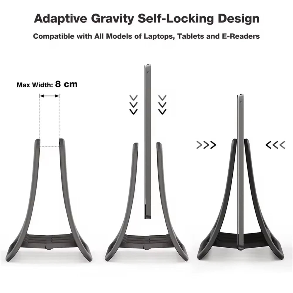 Universal Vertical Laptop Stand Foldable Tablet Desktop Stand Notebook Dock for Macbook Air Pro Ipad Lenovo Dell Support Holder Eagle Beacon