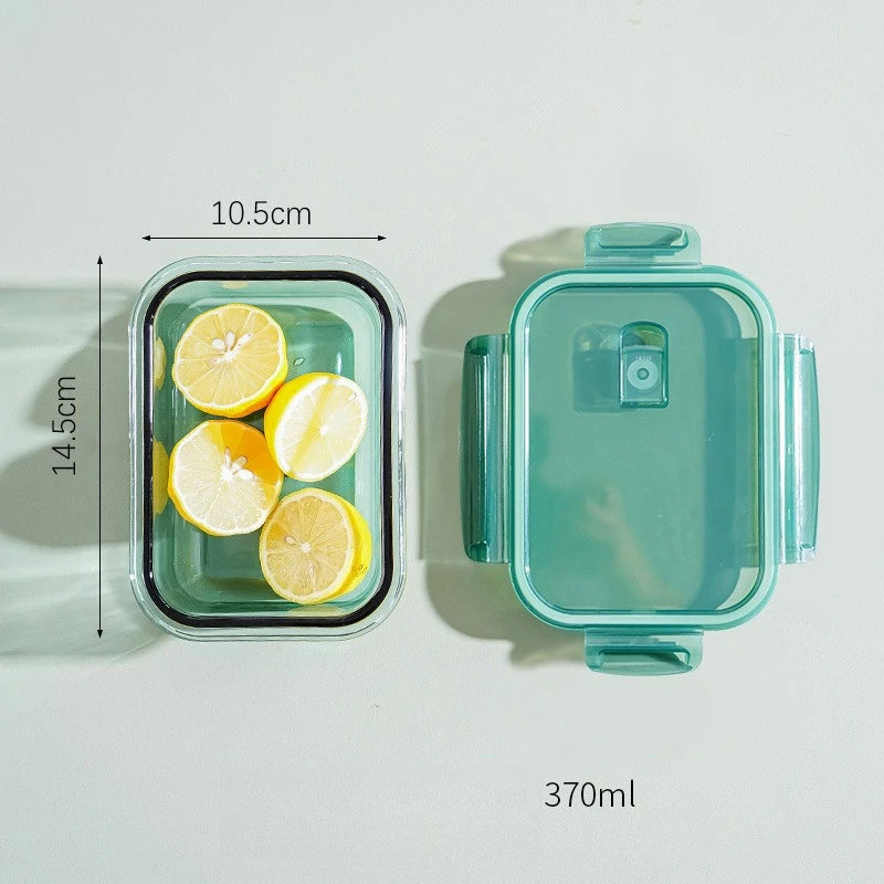 The Glass Lunch Box Can Be Heated in The Microwave. It Is A Special Student Lunch Box for Bringing Meals To Work Eagle Aerie
