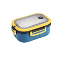 Single Double-layer Lunch Box Portable Compartment Fruit Food Box Microwave Lunch Box With Fork And Spoon Picnic Fresh Box Eagle Aerie