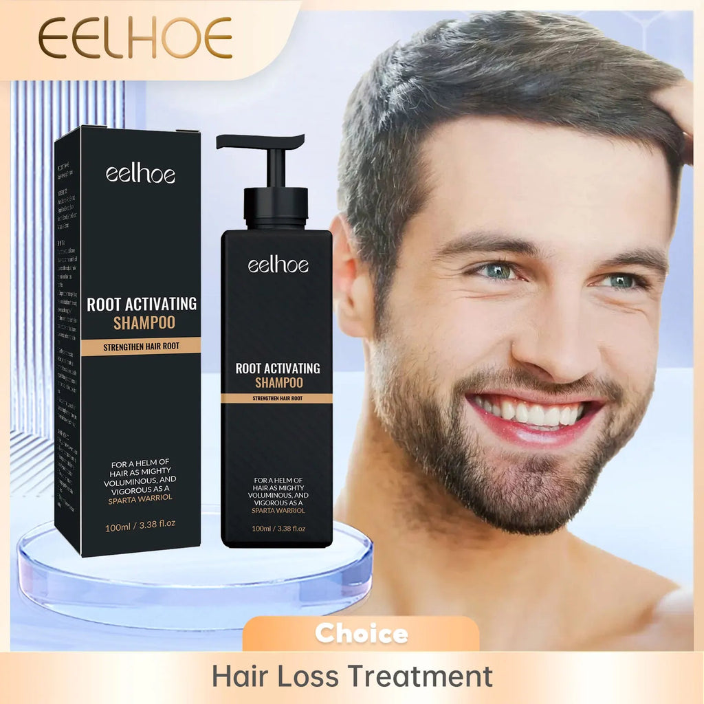 Hair Loss Treatment Shampoo Promote Growth Strengthen Hair Roots Scalp Repair Anti Thinning Moisturizing Thickening Hair Care Eagle Beacon