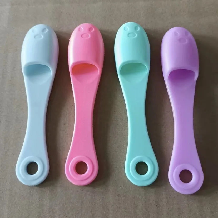 Facial Cleansing Brush Black Head Removal Brush Blackhead Double-sided Massage Brushes Beauty Cleaning Tool Facial Nasal Scrub Eagle Beacon
