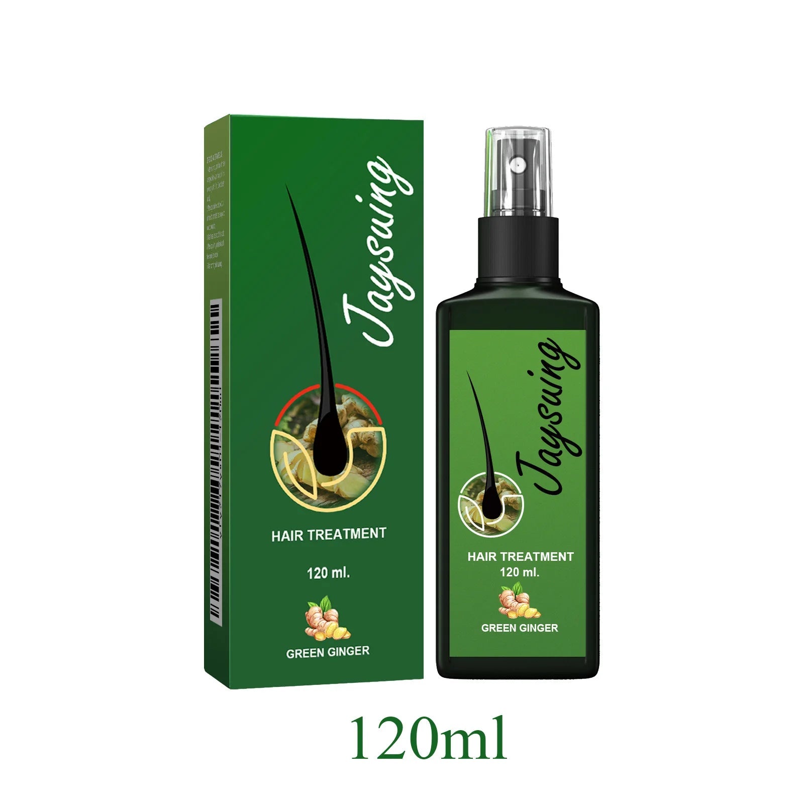 Hair Growth Spray Ginger Massage Scalp Damaged Treatment Solution Nourish Roots Fast Grow Anti Hair Loss Serum Beauty Health Eagle Beacon