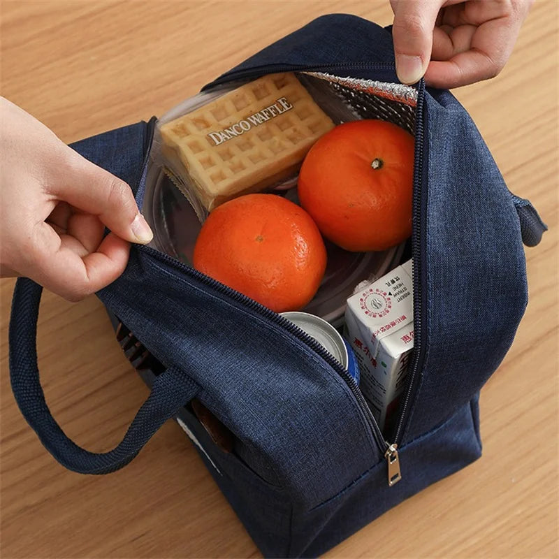 Kids Lunch Box Lunch Bag Portable Insulation Bags Reusable Cute Lunch Pail Bag Leakproof Cooler Lunch Tote Bag For Office Picnic Eagle Aerie