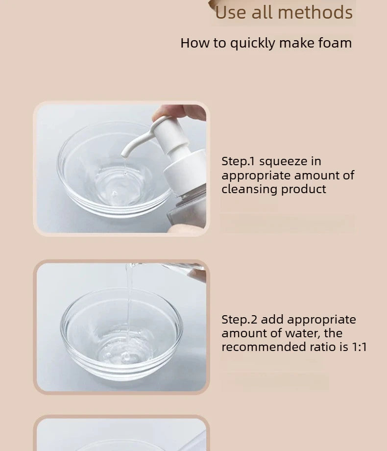 Facial Cleanser Brush Soft Face Massage Fan Wash Brush Pore Cleanning Exfoliating Beauty Face Mask Brush Portable Skin Care Tool Eagle Beacon