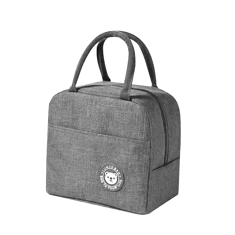 Kids Lunch Box Lunch Bag Portable Insulation Bags Reusable Cute Lunch Pail Bag Leakproof Cooler Lunch Tote Bag For Office Picnic Eagle Aerie