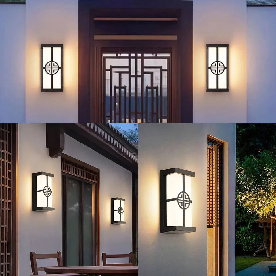 Motion Sensor LED Wall Light 16W Indoor&Outdoor Waterproof IP66 Porch Wall Lamp Home Sconce Decoration Lighting Eagle Beacon