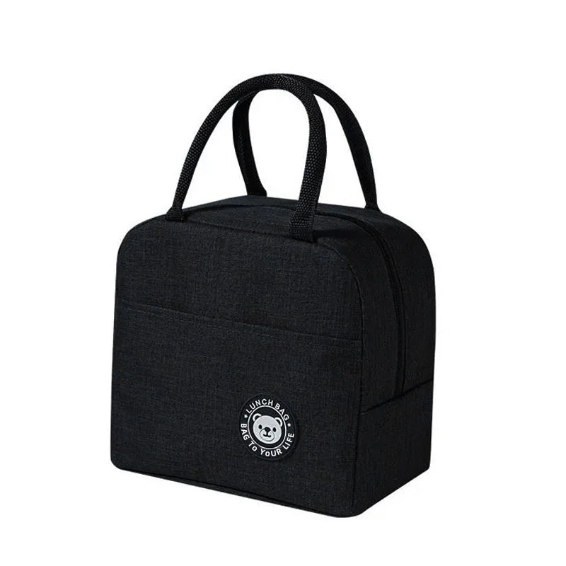 Kids Lunch Box Lunch Bag Portable Insulation Bags Reusable Cute Lunch Pail Bag Leakproof Cooler Lunch Tote Bag For Office Picnic Eagle Aerie
