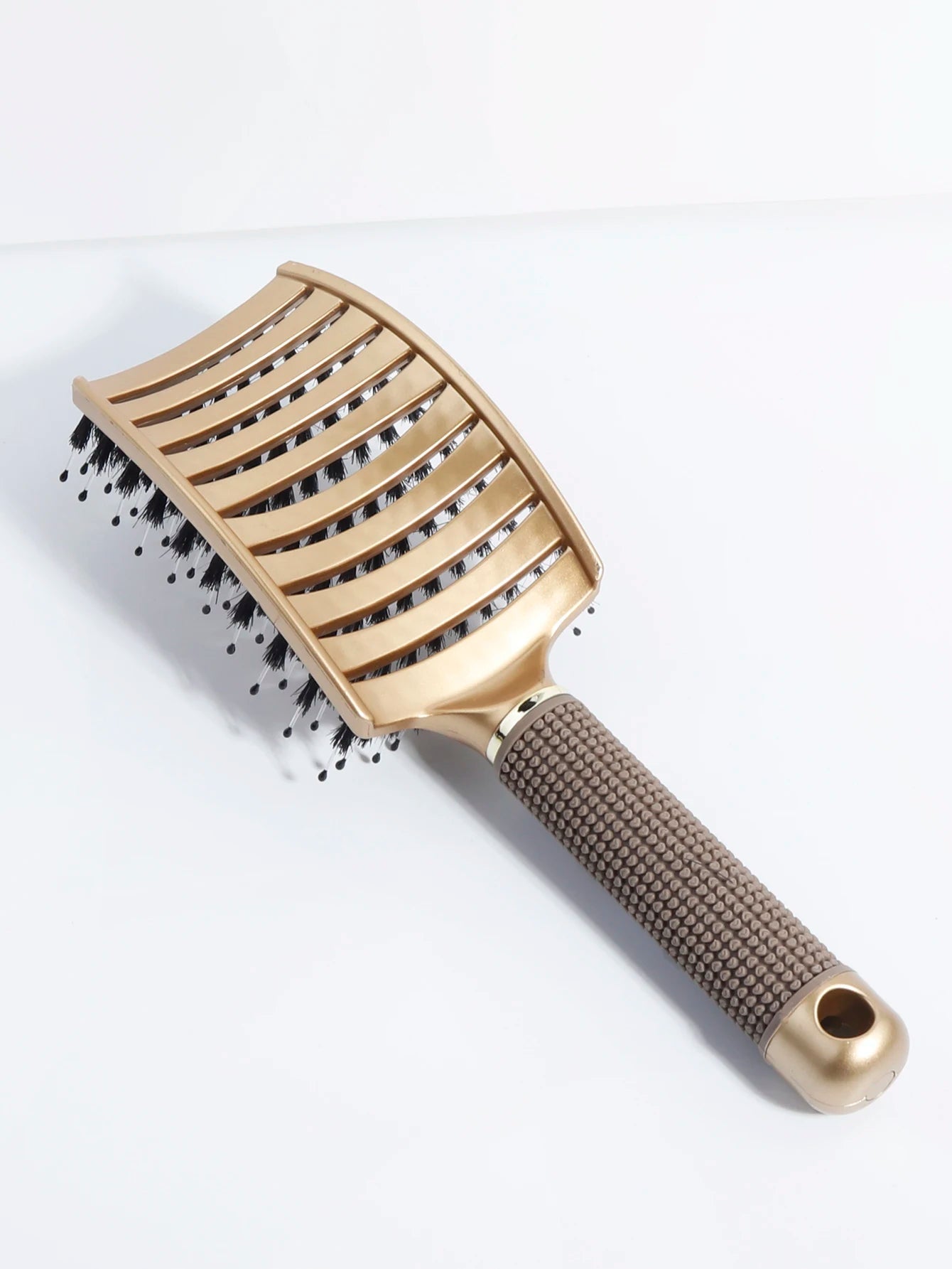 Detangling Hair Brush Bristle&Nylon Women Wet Massage Comb Curly Hairdressing Salon Styling Tools Special for real hair wigs Eagle Beacon