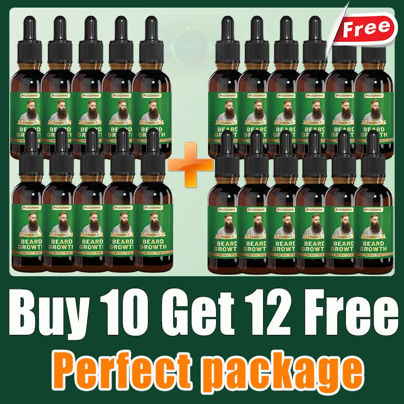 The most effective beard growth essence in 2025, grow a thick beard in 7 days. Chest hair, leg hair, beard and hair growth Eagle Beacon