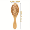Wooden Hair Brush Improve Hair Growth Wood hairbrush Prevent Hair Loss Comb Bamboo Comb Teeth Hairdressing Styling Hair Tools Eagle Beacon