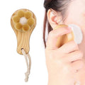 1Pc Beauty Skin Care Brush Face Cleansing Brush Soft Natural Bamboo Hair Facial Cleansing Massage Portable Wash Deep Clean Face Eagle Beacon