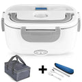 Electric Heated Lunch Box Stainless Steel Outdoor Portable Car Office Food Heating Warmer Container 12V 24V 110V 220V EU US Plug Eagle Aerie