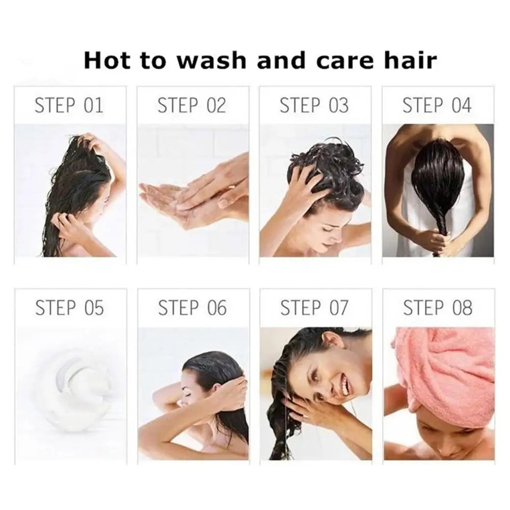 Hair Growth Shampoo, Ginger Shampoo Deep Cleaning Nourish Scalp Deep Cleaning Nourish Scalp Enhance Hair Elasticity Hair Tools Eagle Beacon