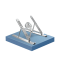 Foldable Laptop Cooler Stand Portable Stand With Fans Laptop Desktop Bracket Stable Adjustable Stand Folding Laptop Stand Eagle Beacon